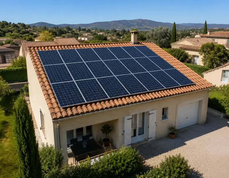 Prime à l'autoconsommation panneaux solaires Villefranque — aide financière de l'État